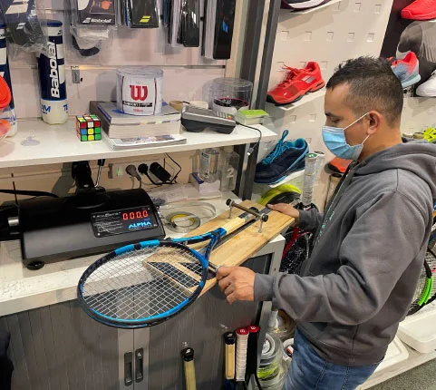 Equilibrado de Raquetas de Tenis en Barcelona